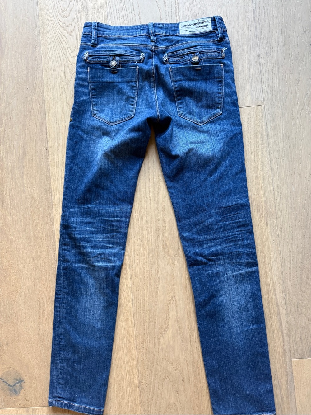 Jimmy Taverniti Straight Cigarette Air Anti Exposure Jeans Size 28